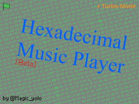 [Unfinished/WIP] Hexadecimal Music player