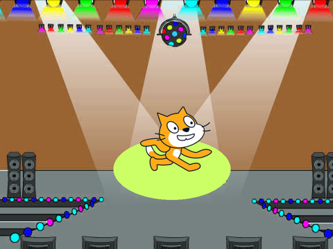 踊るキャット