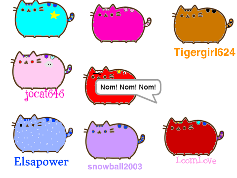 My Pusheen cat. Periwinkle Elsa remix remix