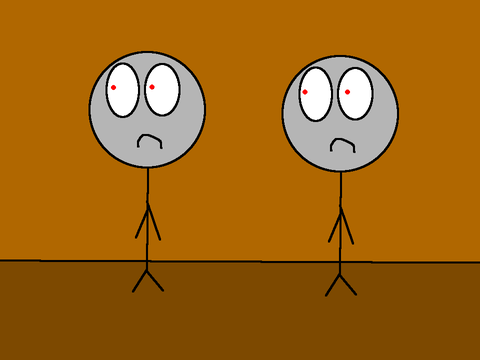 Going crazy Robot