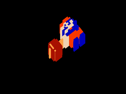Donkey Kong 3D Sprites