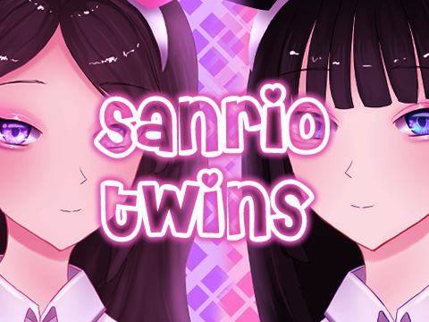 sanrio twins || art ♡⸝⸝