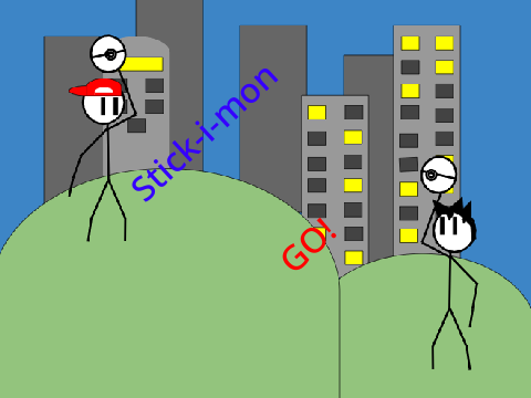 Stick-i-mon GO!