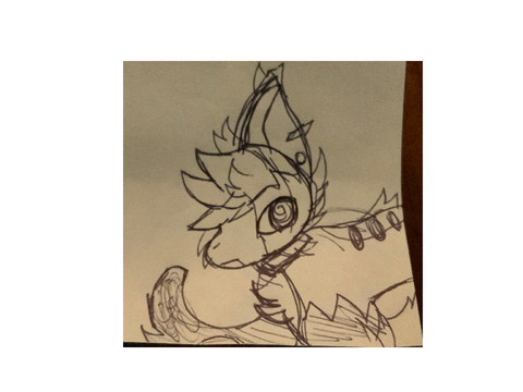 I drew a snout