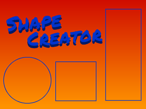 Shape Creator