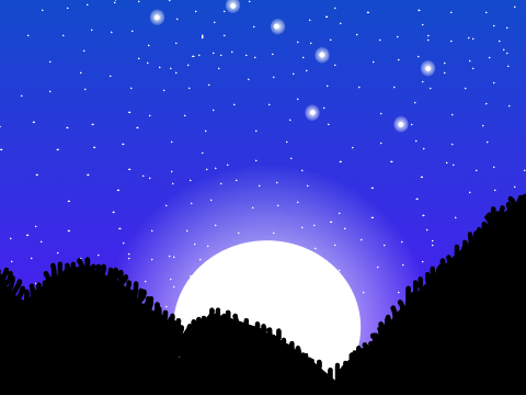 night of the Big Dipper a Parallax