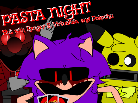 Pasta Night but with Ranger S, Virtualido, and Pokochu.