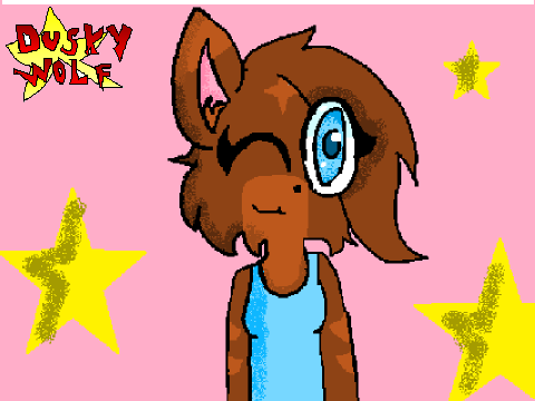 penga made on ms paint