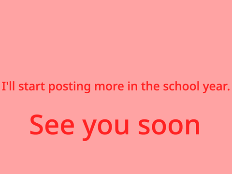I'm Back!!