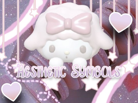 ╰┈➤ ˗ˏˋ Aesthetic Symbols ´ˎ˗