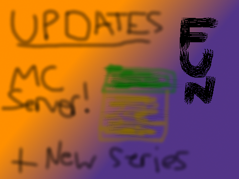MINECRAFT SERVER, New Series! (Major updates)