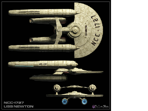 newton class starship star trek