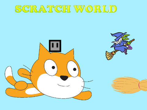 Scratch world adventure - scrolling platformer