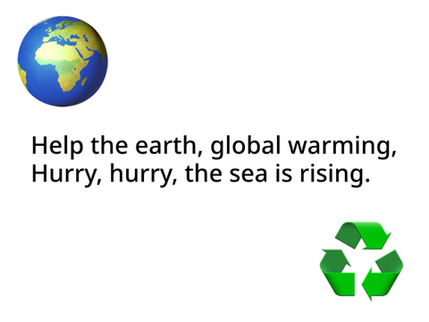Global warming poem