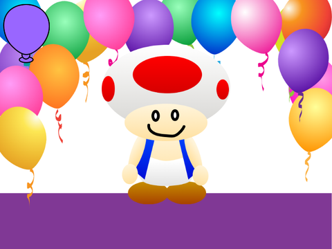 Virtual Toad 2: Toad's Birthday Beta