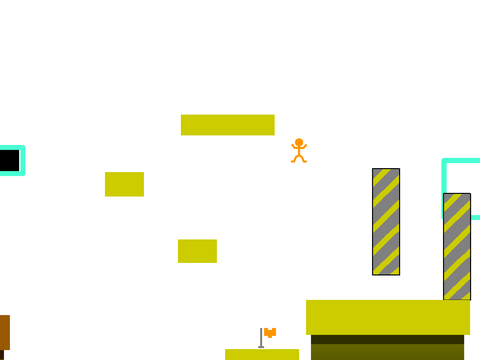 Speed run platformer Yes music.