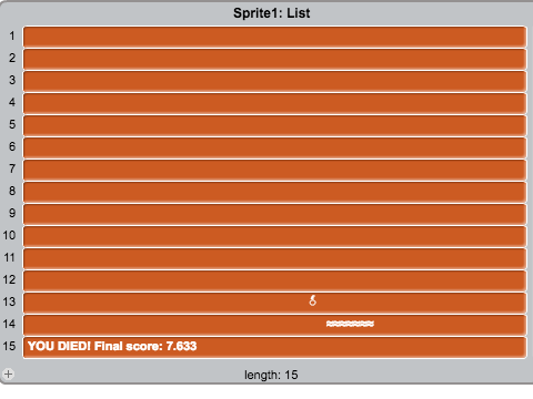 List Pong