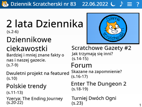 Dziennik Scratcherski nr 83 22.06.2022