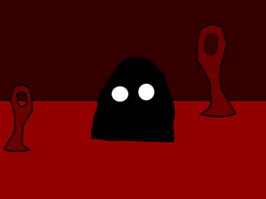 Shadowbert becomes pixel art