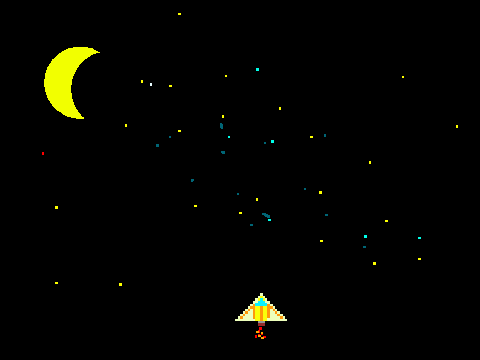 マイケル宇宙に出る/Michael goes out into space