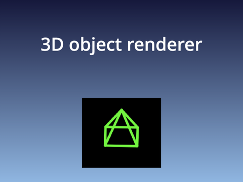3D renderer - outdated