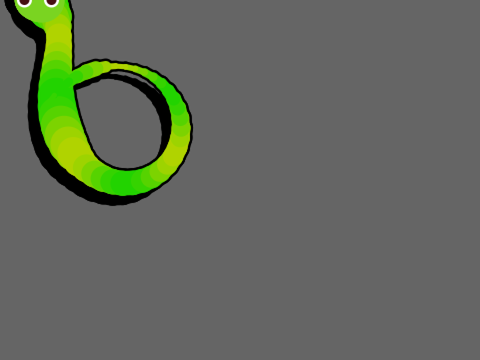 Remix: procedural animation serpent