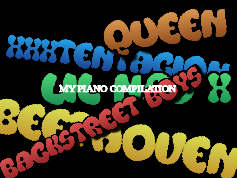 Me Playing Piano Compilation