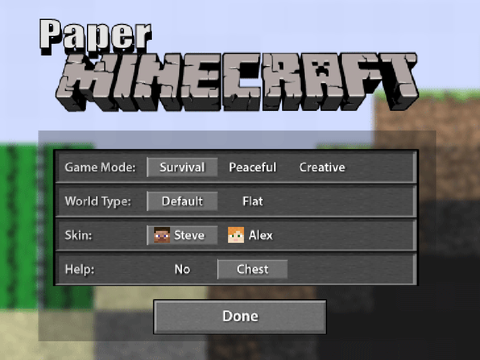 Paper Minecraft SUPER UPDATED! (New structures, Blocks, Mobs, And More!) remix