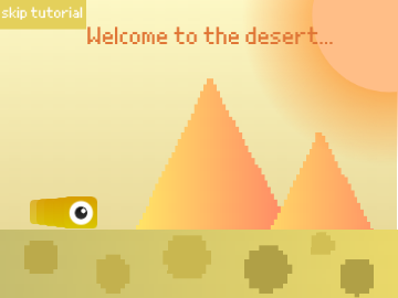 Desert - a mobile friendly Platformer (NOT YET FINISHED) 
