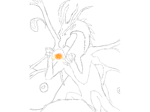 Wings of Fire #15 Sketch