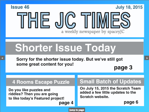 The JC Times- Issue 46 (7/18/15)