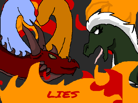 Random computer doodle...with Dragons!