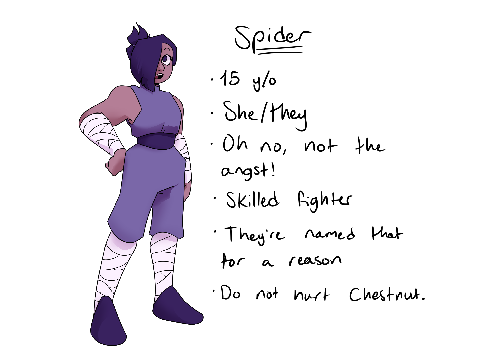 spider refs for cru-mble