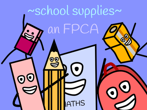 School Supplies - A Front Page Curator Application