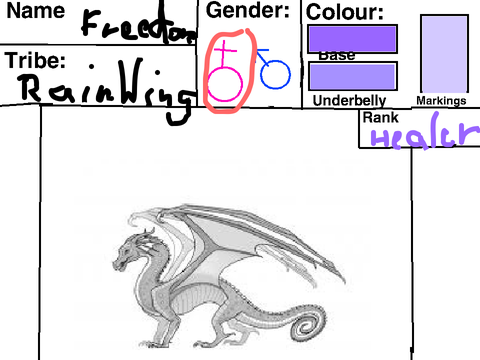Wings Of Fire RPG BIO  remix