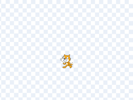 マス目の背景と滑らかなCat