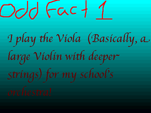 5 odd things about me! template