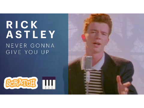 Never Gonna Give You Up (Scratch Bass Solo) remix