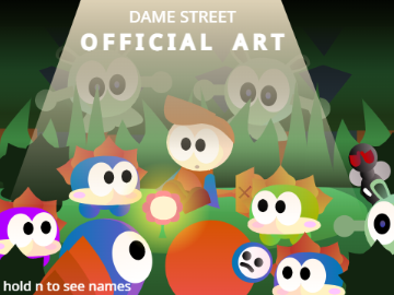 Dame Street Official Art (See Inside For Activities)