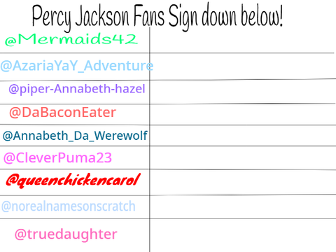 Remix and sign if you love Percy Jackson! remix remix remix remix remix remix remix