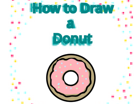 How to Draw a Donut!
