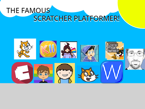 The Famous Scratchers Platformer