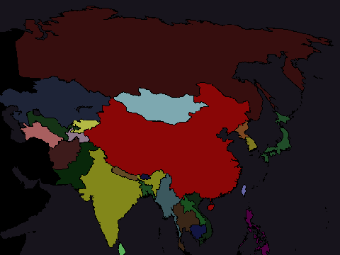 Modern Day Asia
