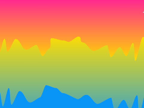Melting pride flags (pride month project) (art dump)
