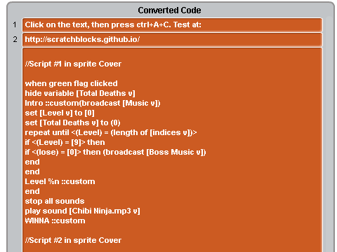 JSON -> scratchblocks converter
