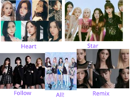 Which group is your fav?