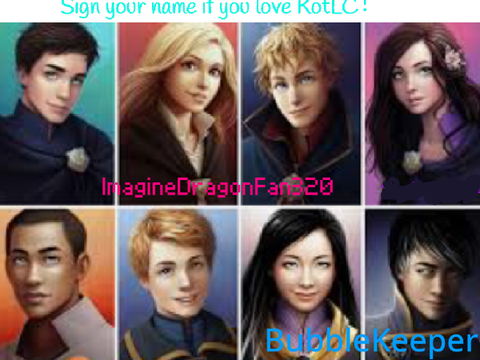 sign if you love KOTLC!! ❤ ♡ ❤  remix