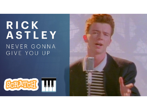 Never Gonna Give You Up in electric guitar