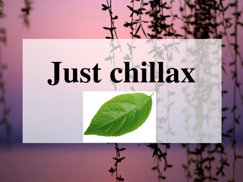 Chillax banner
