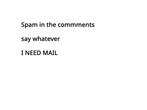 spam 